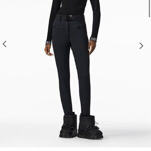 NWOT Women’s Goldbergh Paris Belted Stirrup Ski Pants